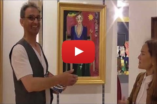 Hülya Cimen Künstlerin bei Art Gallery Harnell Kerkrade Nederland